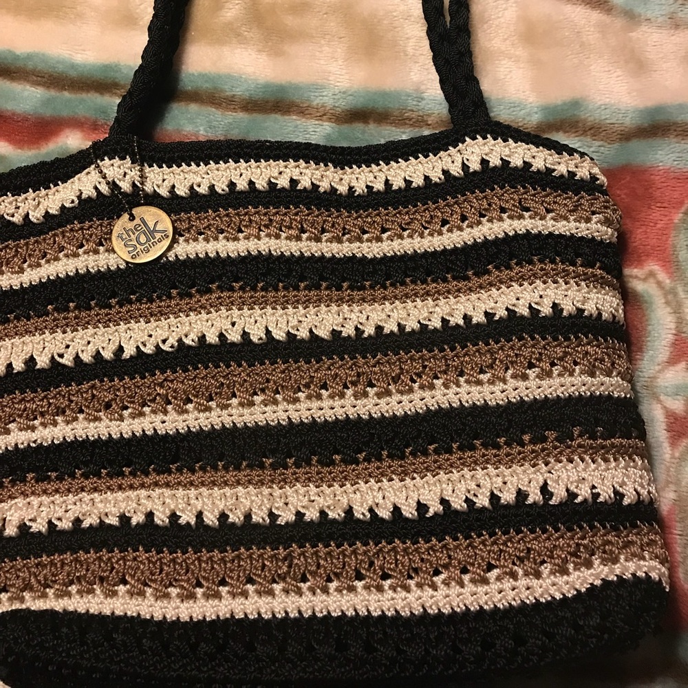 The Sak hand crocheted handbag.